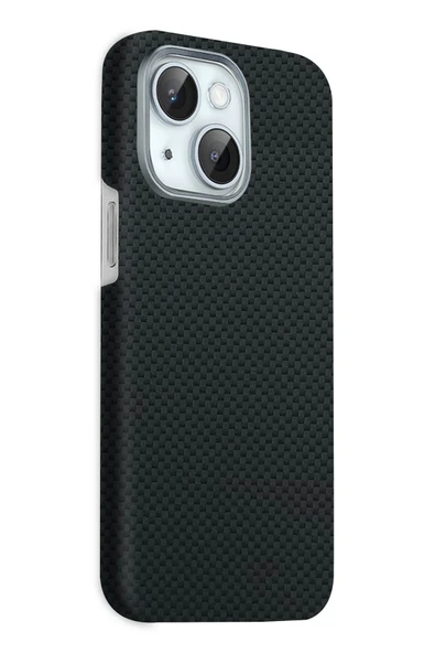 Fuchsia iPhone 14 ile Uyumlu Volt Kablosuz Şarj Özellikli Kapak - Siyah 2 ürün görseli 1