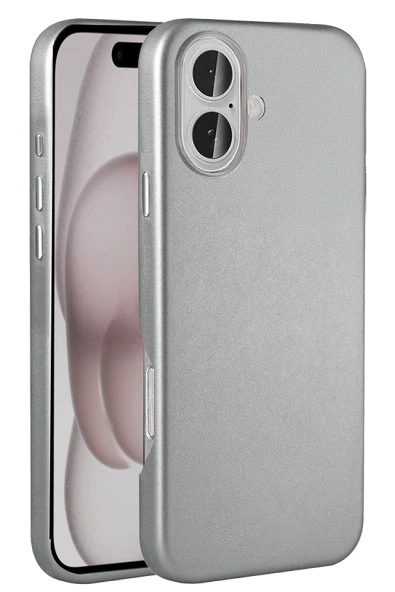 Fuchsia iPhone 16 ile Uyumlu HBC-242 Dividing Kablosuz Şarj Özellikli Kapak - Gri ürün görseli 1