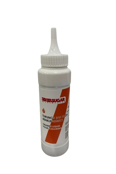 Turuncu Sıvı Gıda Renklendiricisi 250 ml ürün görseli 1