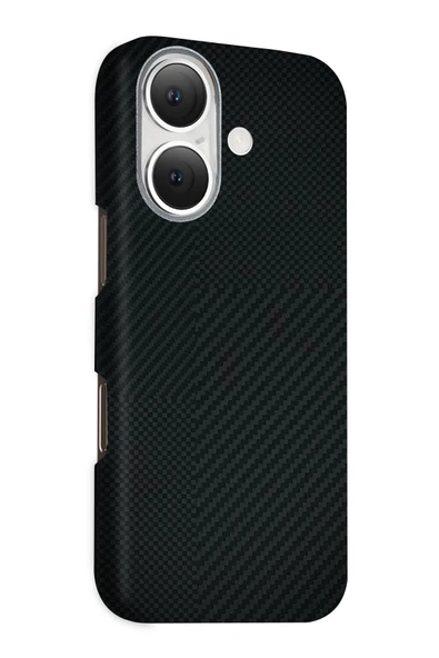 Fuchsia iPhone 16 ile Uyumlu Volt Kablosuz Şarj Özellikli Kapak - Siyah ürün görseli 1