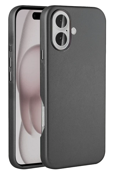 Fuchsia iPhone 16 ile Uyumlu HBC-242 Dividing Kablosuz Şarj Özellikli Kapak - Titan Gri ürün görseli 1