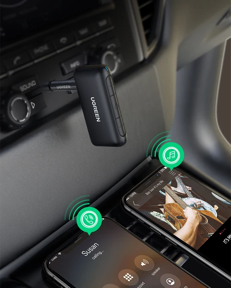 UGREEN Bluetooth 5.0 Ses Alıcı Adaptör, 70303 - Resim 5