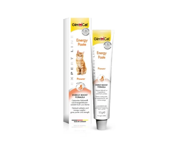 GimCat Energy Paste Enerji Yükseltici Şekersiz Kedi Macunu 50 Gr ürün görseli 1