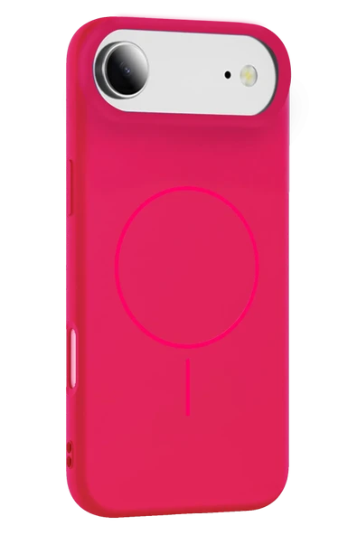 Fuchsia iPhone 17 Air ile Uyumlu Jully Kablosuz Şarj Özellikli Kapak - Pembe ürün görseli 1