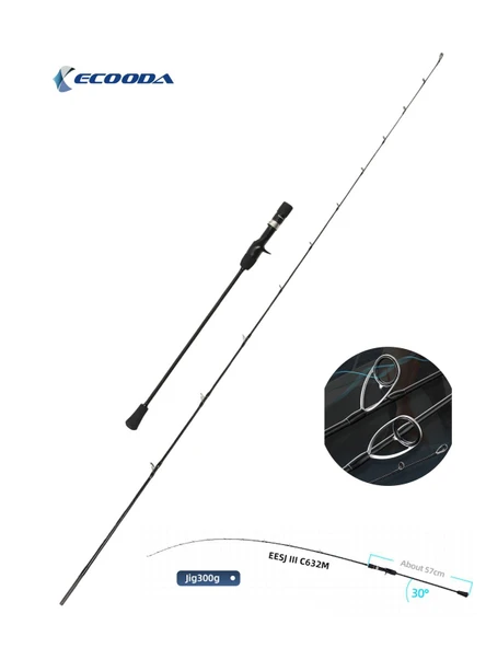 Ecooda Online E III 191cm 100-300g Slow Jigging Kamışı ürün görseli 1