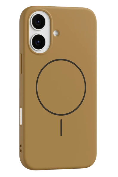 Fuchsia iPhone 17 ile Uyumlu Jully Kablosuz Şarj Özellikli Kapak - Çöl Titanyum ürün görseli 1