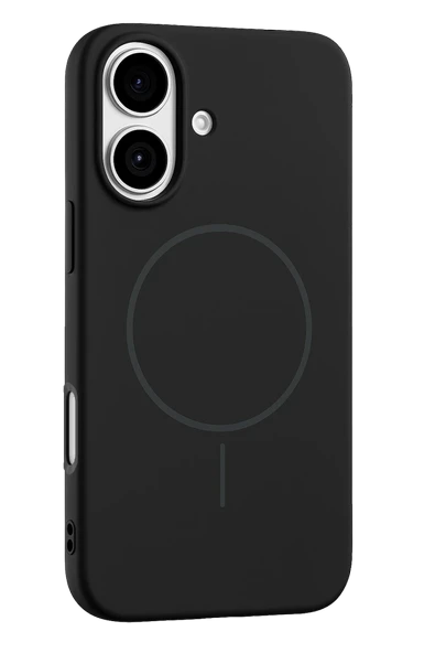 Fuchsia iPhone 17 ile Uyumlu Jully Kablosuz Şarj Özellikli Kapak - Siyah ürün görseli 1