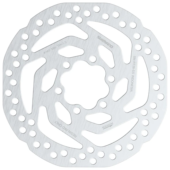 Shimano SM-RT26 140mm 6 Vida Rotor ESMRT26SSP ürün görseli 1