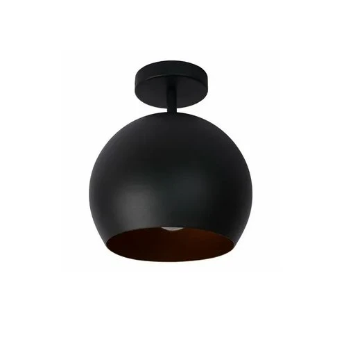 RİOLİGHT RETRO 1 RUSTİK ODA,HOL,CAFE İÇİN TEKLİ METAL PLOFONYER AVİZE ŞAPKA ÇAPI:20CM ürün görseli 1