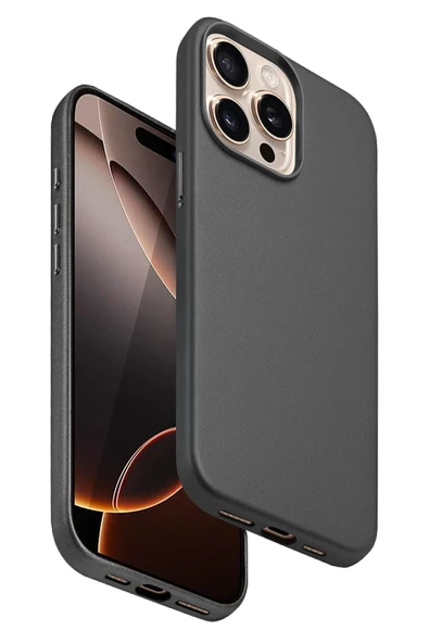 Fuchsia iPhone 14 Pro Max ile Uyumlu HBC-242 Dividing Kablosuz Şarj Özellikli Kapak - Titan Gri ürün görseli 1
