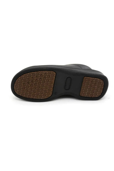 Çelik S001 Unisex Deri Kapalı Terlik - Resim 3