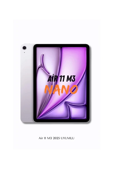 iPad Air 11 M3 2025 Uyumlu Blue Nano Ekran Koruyucu Ultra İnce Screen Protector ürün görseli 1