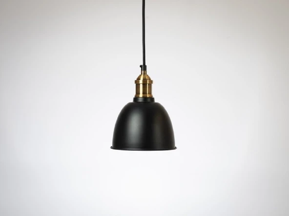 RİOLİGHT RETRO2,RUSTİK,VİNTAGE KOLİDOR,ODA,MUTFAK,CAFELER İÇİN 1XE27 DUYLU TEKLİ METAL SARKIT AVİZE ürün görseli 1