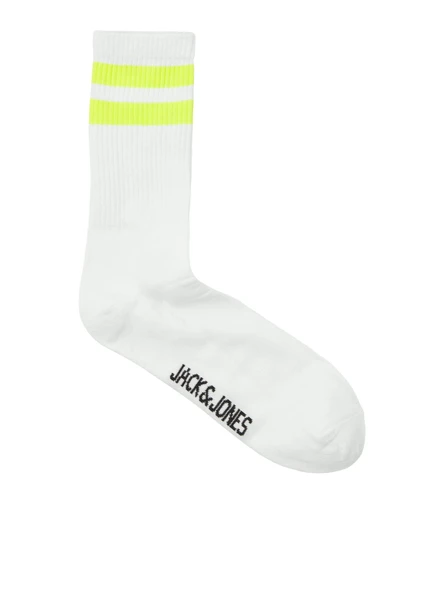Jack & Jones   JACELI STRIPES TENNIS SOCK Erkek White Çorap - JJ12250739 ürün görseli 1
