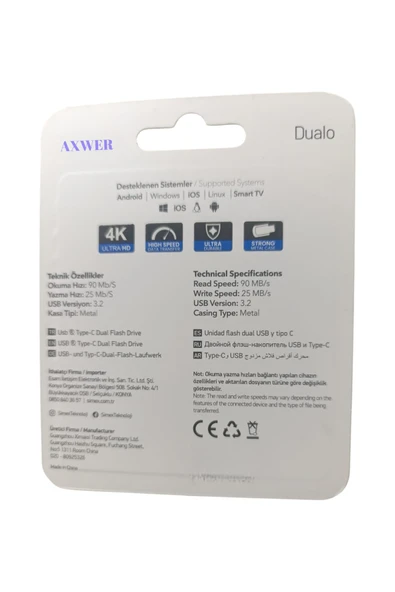 32GB Usb Type-C Bellek USB3.0 - Resim 2