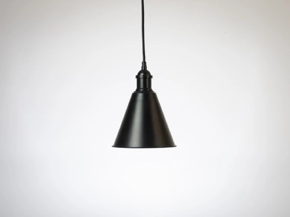 RİOLİGHT RETRO3,RUSTİK,VİNTAGE KOLİDOR,ODA,MUTFAK,CAFELER İÇİN 1XE27 DUYLU TEKLİ METAL SARKIT AVİZE ürün görseli 1