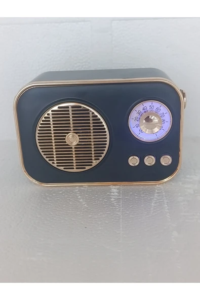 Speaker Fm Radyo Bluetooth Hoparlör Mp3 Çalar Usb Tf Aux Ses Bombası Kablosouz Hoparlör ürün görseli 1