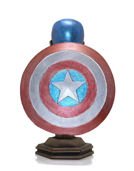 Captan America Büst 127 - Resim 3