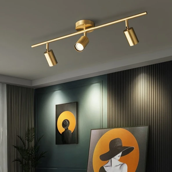 RİOLİGHT LED SPOT 15,LED AVİZE ESKİTME GÖVDE GÜN IŞIĞI LED AMPUL 360 DERECE HAREKETLİ BAŞLIK SPOT ürün görseli 1