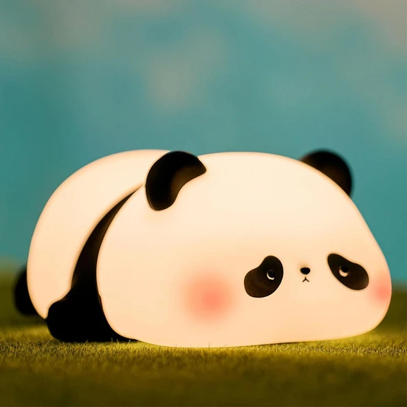 Greentech Dokunmatik Silikon Panda Gece Lambası / GT-CL17 ürün görseli 1