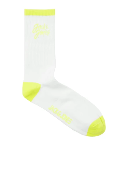 Jack & Jones   JACCAL LOGO TENNIS SOCK Erkek White Çorap - JJ12252044 ürün görseli 1