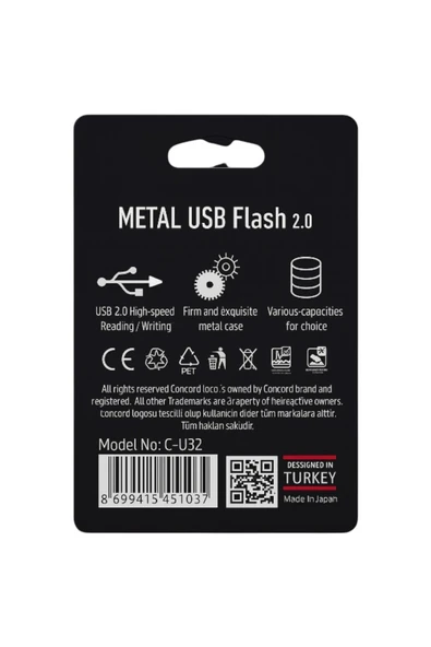 32GB Usb Bellek USB2.0 - Resim 2