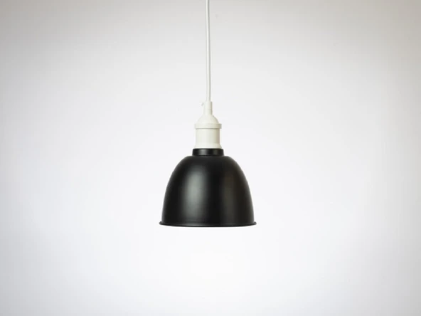 RİOLİGHT RETRO1,RUSTİK,VİNTAGE KOLİDOR,ODA,MUTFAK,CAFELER İÇİN 1XE27 DUYLU TEKLİ METAL SARKIT AVİZE ürün görseli 1