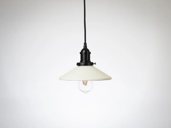 RİOLİGHT RETRO3,RUSTİK MUTFAK,ODA,KOLİDOR,CAFELER İÇİN TEKLİ E27 DUYLU METAL SARKIT AVİZE ÇAP:23CM ürün görseli 1