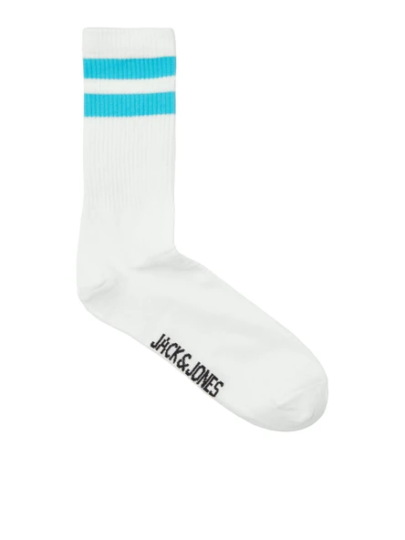 Jack & Jones   JACELI STRIPES TENNIS SOCK Erkek White Çorap - JJ12250739 ürün görseli 1