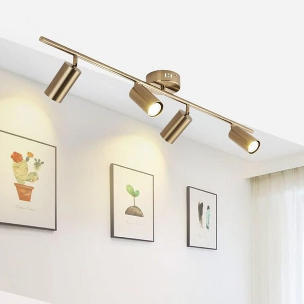 RİOLİGHT LED SPOT,LED AVİZE ESKİTME GÖVDE GÜN IŞIĞI LED AMPÜL 360 DERECE HAREKETLİ BAŞLIK SPOT ürün görseli 1
