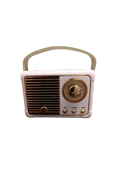Nostaljik Retro Radyo Bluetooth Bağlantılı Hoparlör ürün görseli 1
