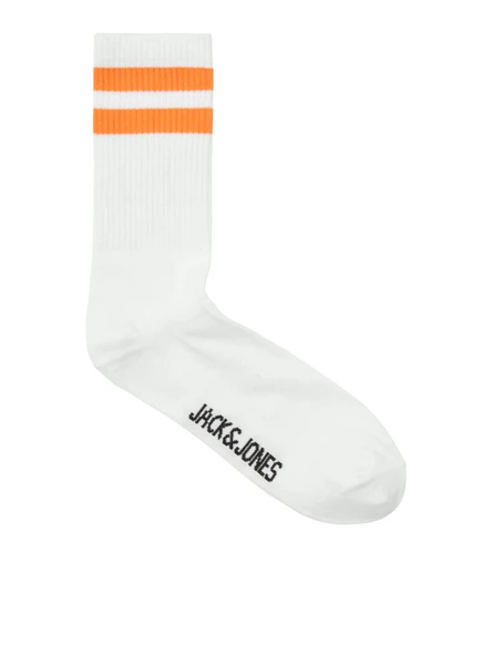 Jack & Jones   JACELI STRIPES TENNIS SOCK Erkek White Çorap - JJ12250739 ürün görseli 1