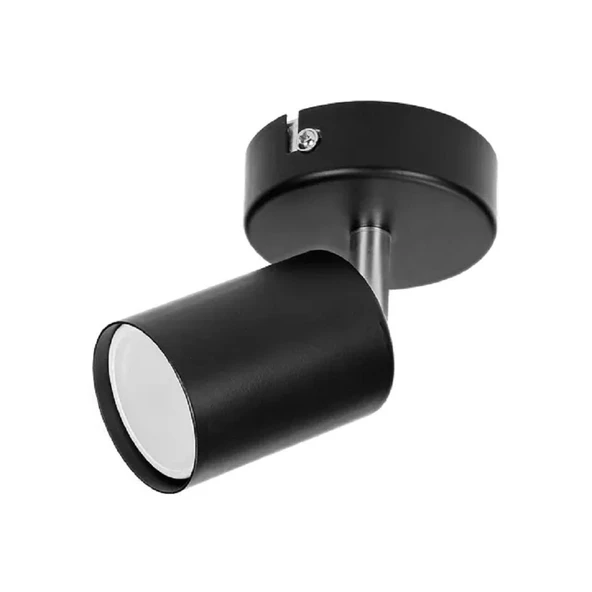 RİOLİGHT MODERN3 SİYAH MUTFAK,SALON,GİYİNME ODASI,CAFELER İÇİN GÜN İŞİĞI METAL SPOT(AMPUL DAHİL) ürün görseli 1