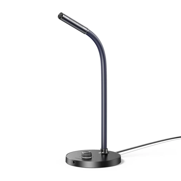 UGREEN Standlı Masaüstü Bilgisayar USB Mikrofon, Siyah, 90416 ürün görseli 1