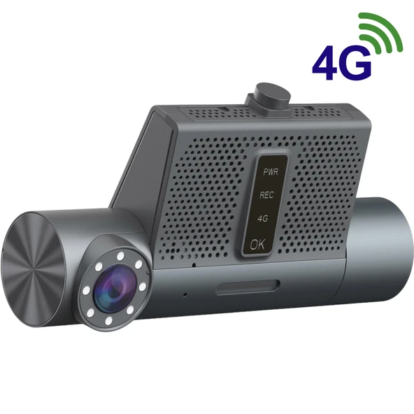 TECHSMART DAHİLİ 2 KAMERALI 4G + H265 MOBİL ARAÇ KAMERA TCH-BK6MZH-2CH-4G ürün görseli 1