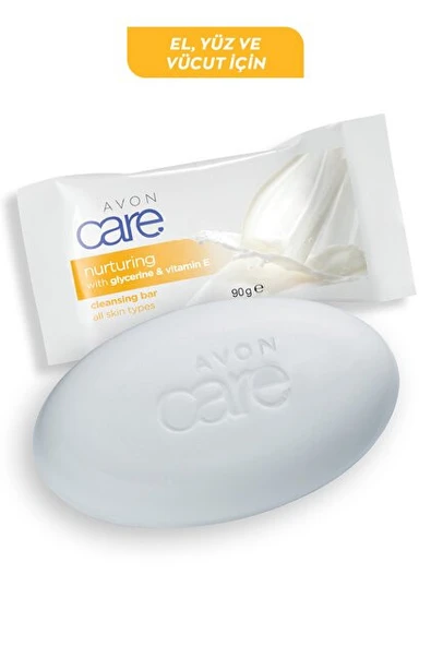 AVON Care nuturing wiht glycerine ve E vitaminli 90 gr  el güz vucut sabunu.  Not beşli gönderim yapilacaktır. görselde yer alan ürün ürün görseli 1