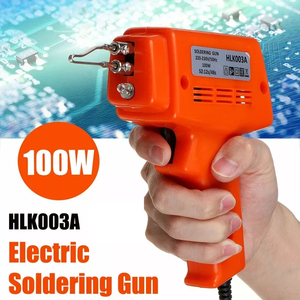SOLDERING GUN 100 Watt Tabanca Havya - HLK003A ürün görseli 1