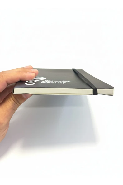 Defter Dayanıklı Lastikli Çizgili Defter - Resim 5