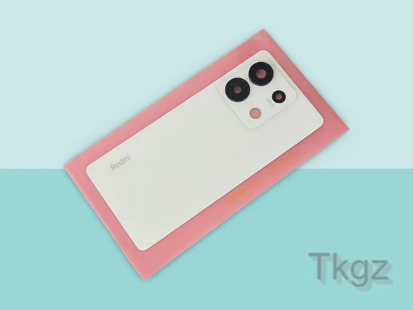 Xiaomi REDMİ NOTE 13 -5G- Arka Pil Batarya Kapağı Kapak ( Full Kamera Lensli ) BEYAZ ürün görseli 1
