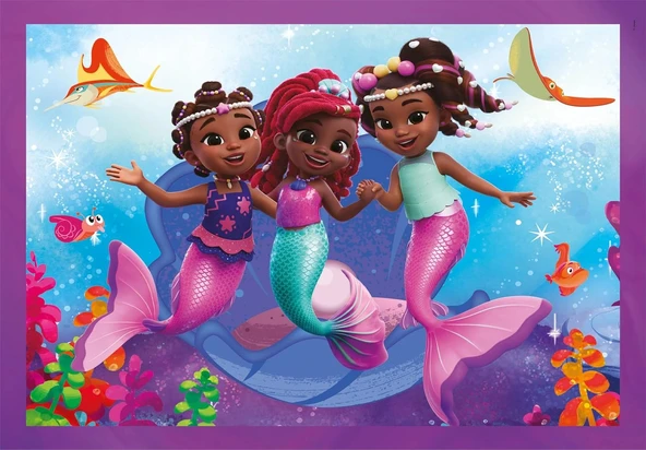Clementoni 4 İn 1 Puzzle Ariel 21533 - Resim 2