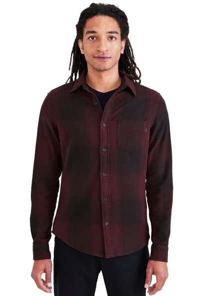 Dockers   SLIM ORIGINAL WOVEN CHROMATIC FLANNEL BL Erkek Beyaz Gömlek - A1114 ürün görseli 1