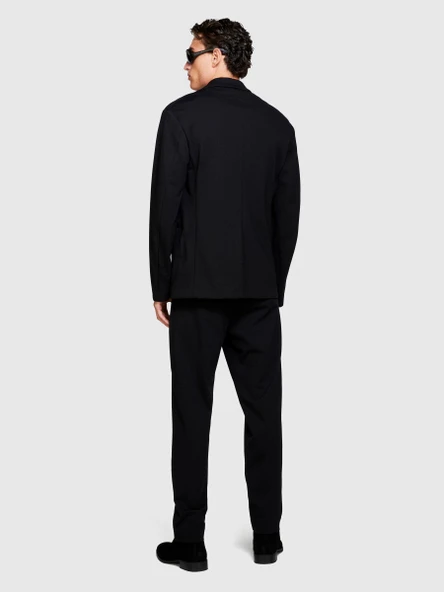 Sisley   Tapered Fit Chino Pantolon Erkek Siyah T-Shirt - 323A485SSF035 ürün görseli 1