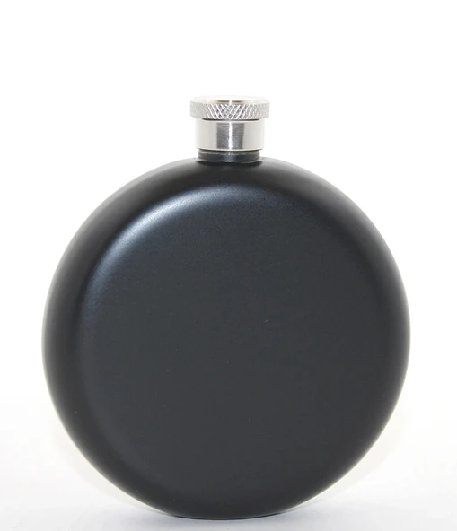 Paslanmaz Çelik Yuvarlak 5 Oz Tekli Matara Liv671 ürün görseli 1