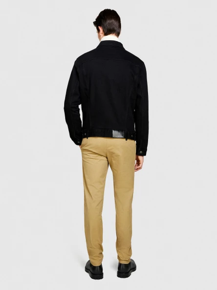 Sisley   Esnek Slim Fit Chino Pantolon Erkek Bej Pantolon - 323A4JGCSF03E ürün görseli 1