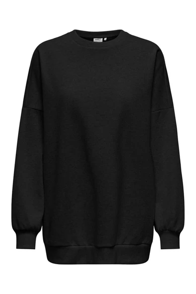 Only   ONLDAZE L/S OVERSIZE O-NECK SWT Kadın Siyah Sweatshirt - 15335172 ürün görseli 1