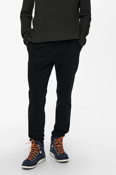 Only & Sons   Onscam Chino Pk 6775 Erkek Siyah Pantolon - 22016775 ürün görseli 1
