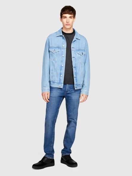 Sisley   Stockholm Slim Fit Esnek Denim Pantolon Erkek Renkli Pantolon - 323A4MQBSE00C ürün görseli 1