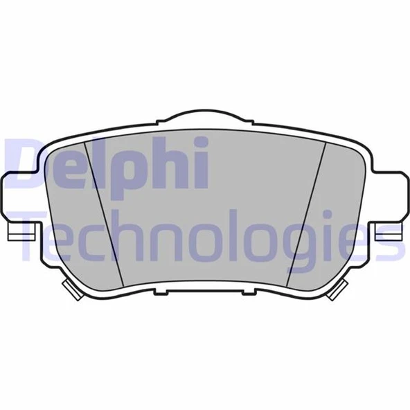 Arka Fren Balata Renault Kadjar 15> Koleos Iı 18> / Nıssan Qashqaı 1.6L Dci R9m Dizel 11-> / X-Traıl 1.6L Dci T32 12-> 440605889R-440606633R-D40604CA0A ürün görseli 1