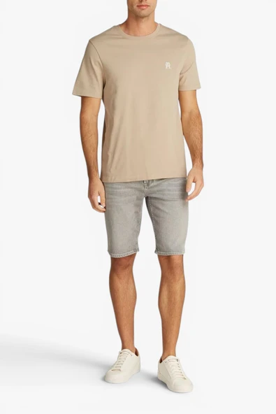 Tommy Hilfiger   MONOGRAM IMD TEE Erkek Yeşil T-Shirt - MW0MW39256 ürün görseli 1