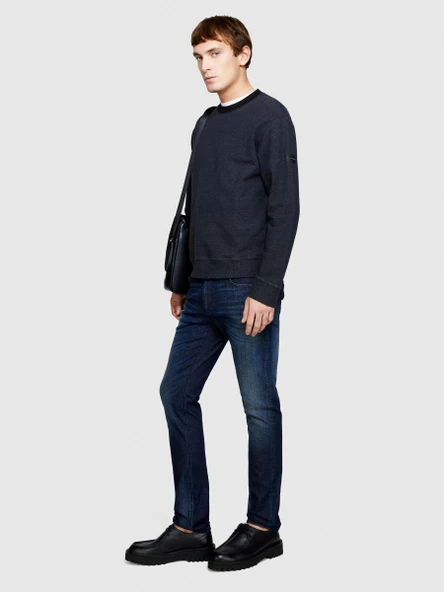 Sisley   Pamuk Karışımlı Yıkama Efektli Skinny Fit Denim Pantolon Erkek Haki Mix Pantolon - 324P4Y7V576L9 ürün görseli 1
